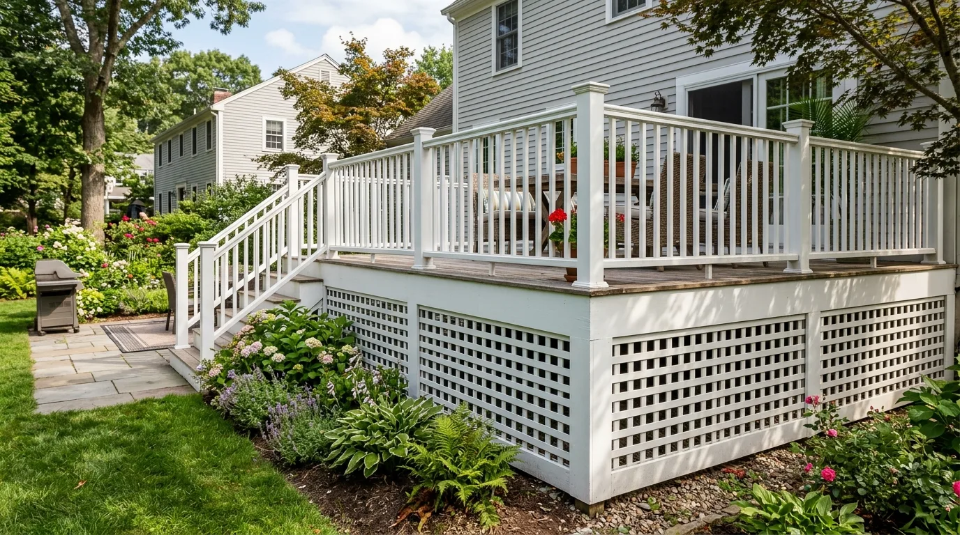 8 Cheap Deck Skirting Ideas for a Clean Finish